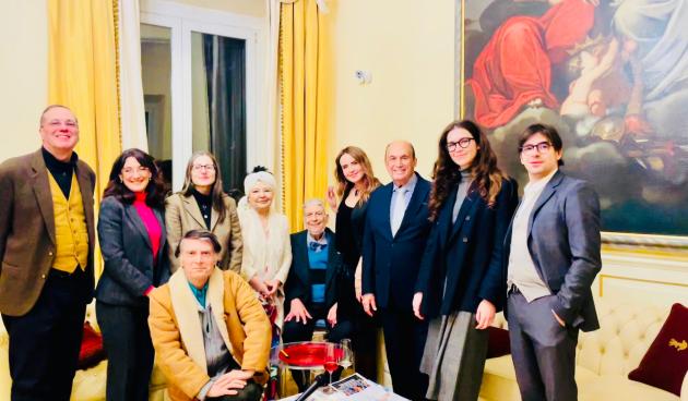 Il regista Rai Enzo Antonio Cicchino, i conti Piola Caselli, l&rsquo;avvocato Carlotta Ghirardini, l&rsquo;artista Antonella Pagano