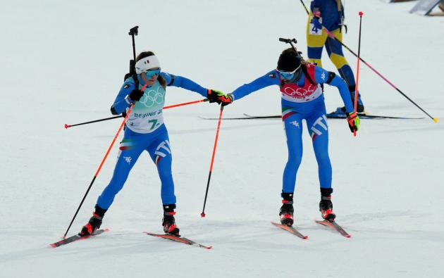 Pechino2022: Biathlon. Oro staffetta mista alla Norvegia e Italia 9^