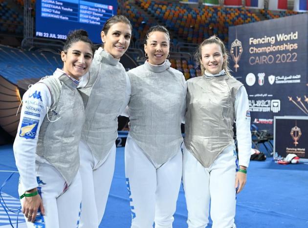 Scherma, mondiali 2022: oro dell'Italia nel fioretto donne a squadre