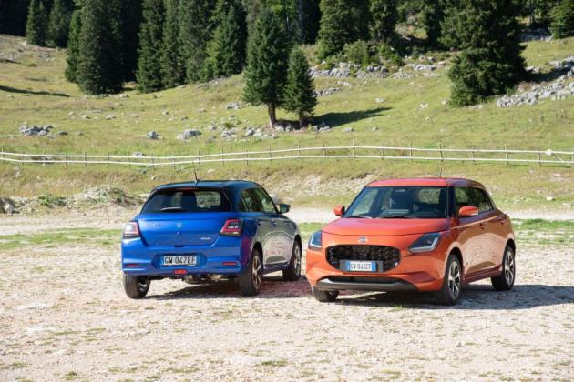 Suzuki presenta la nuova Swift Hybrid 4x4 Allgrip