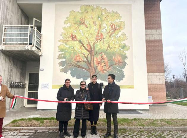 A Reggio Emilia "Un murale per la salute" per abbattere le barriere