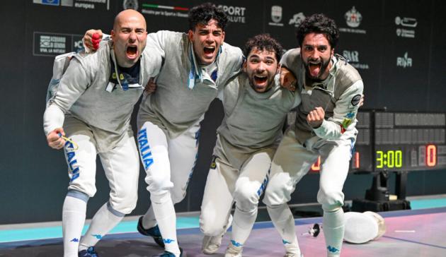 Fioretto d'oro, l'Italia chiude gli Europei con 13 medaglie
