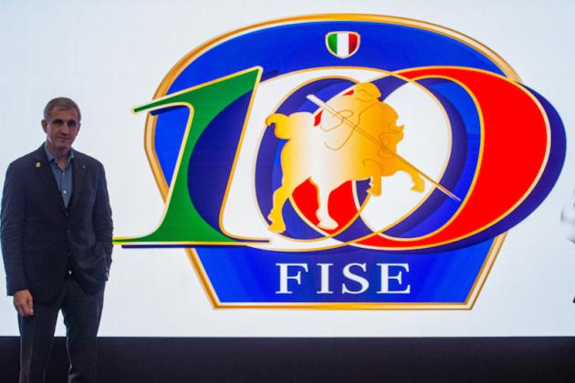 La Fise svela il logo del Centenario, Di Paola "Compleanno da celebrare"