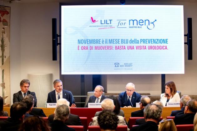 Prevenzione dei tumori maschili, Lilt lancia la campagna "Nastro Blu"