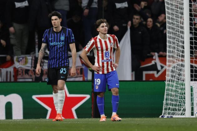 Inter beffata nel recupero in Champions, 2-1 per l'Atletico Madrid