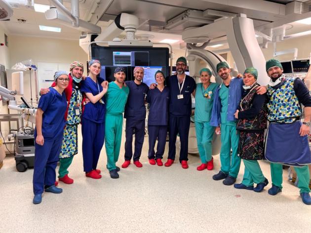 Per la 1^ volta nel Sud Italia sostituzione transcatetere della valvola tricuspide