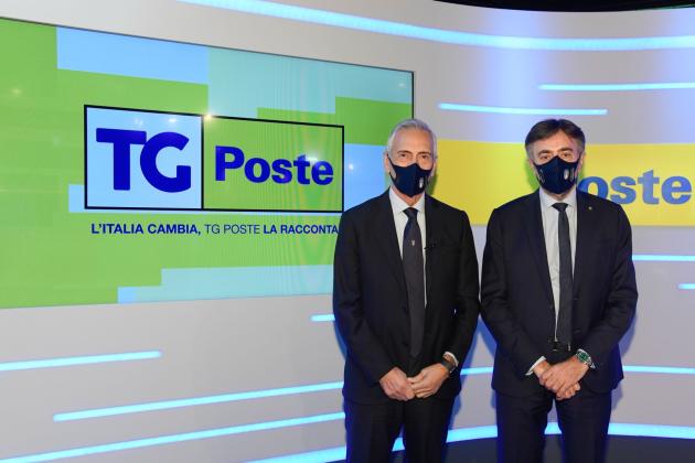 Poste Italiane è top partner della nazionale azzurra, Gravina: 'Ci accomunano innovazione e fidelizzazione'