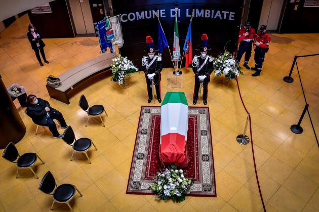 Funerali Attanasio a Limbiate