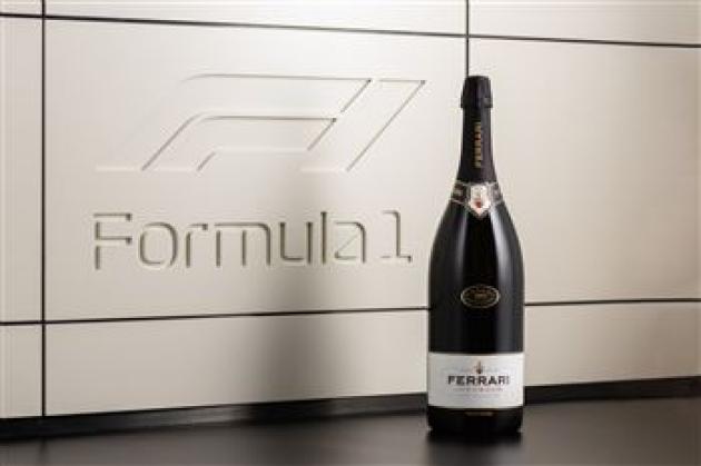 Ferrari Trento, per la prima volta è il brindisi ufficiale della Formula 1