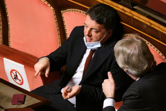 Governo Draghi, Matteo Renzi