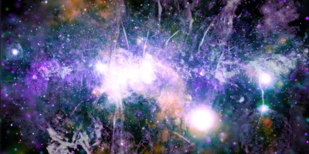 Nasa, l'incredibile immagine che immortala il centro della Via Lattea