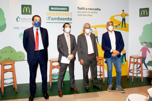 McDonald’s, insieme a FISE Assoambiente e Utilitalia,  lancia 'Le Giornate insieme a te per l'ambiente'