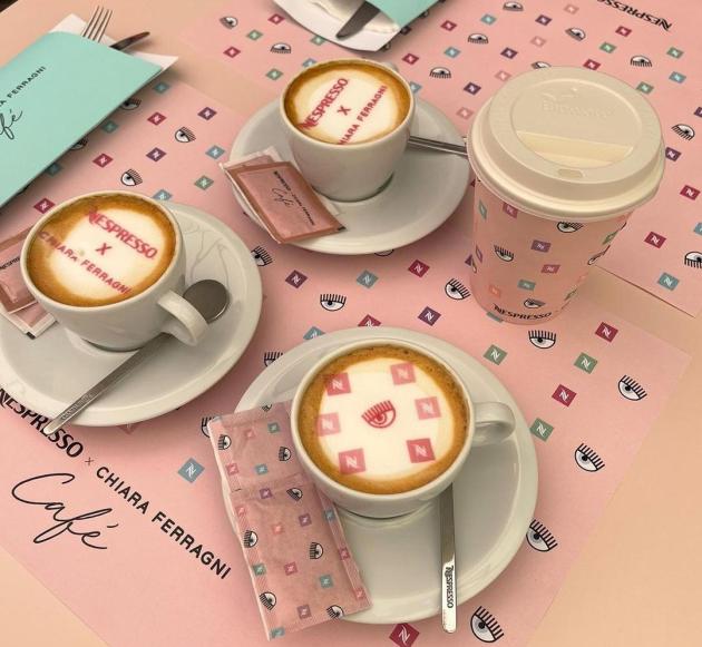 Chiara Ferragni e Nespresso Bar: quanto costa un caffè. Prezzo incredibile 