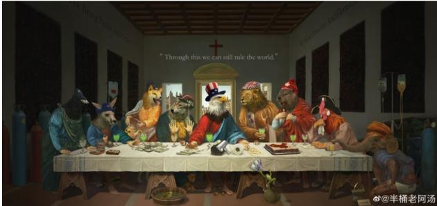 Il G7 attacca, la Cina risponde con l'Ultima Cena dei potenti