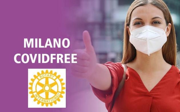 Grande attenzione ai temi della pandemia: si conferma la validità del progetto "Rotary per Milano Covidfree"