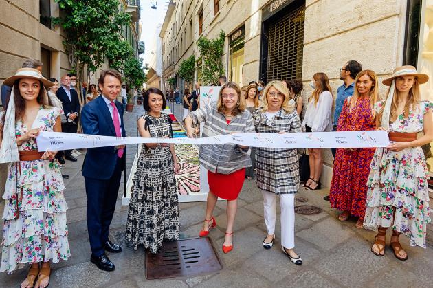 Hines: 200 mila fiori dedicati a Milano. Abbadessa: "Contribuiamo alla rinascita della città"