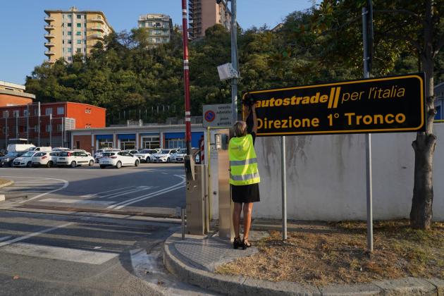 Autostrade per l'Italia ricorda le vittime del Ponte Morandi 