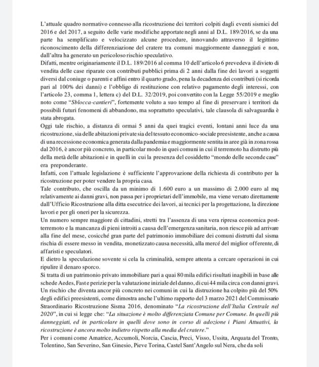 Terremoto di Amatrice: il dossier completo sul rischio infiltrazioni mafiose