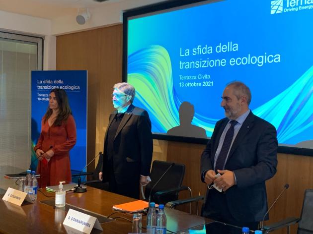Terna, transizione ecologica: da intraprendere tenendo conto degli aspetti economici e sociali