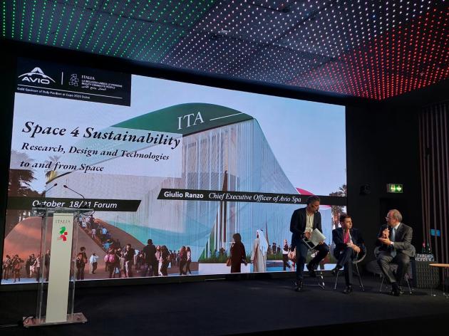 Avio,  Space 4 Sustainability: all'evento per la sostenibilità nello spazio presente Luca Parmitano