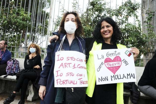 No Green pass a Milano, Trieste e Torino: è il 16esimo sabato di manifestazioni
