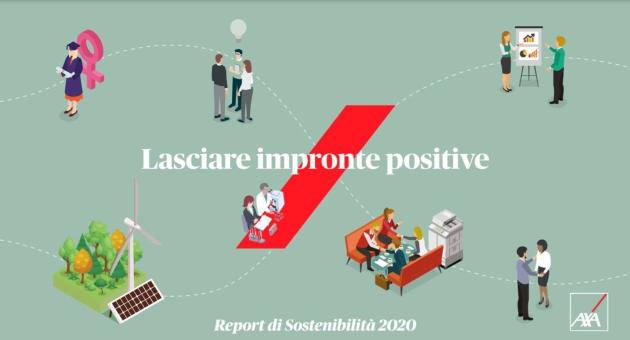 AXA Italia, presentato il Report di Sostenibilità 2020: focus su Ambiente, Salute e Women Empowerment
