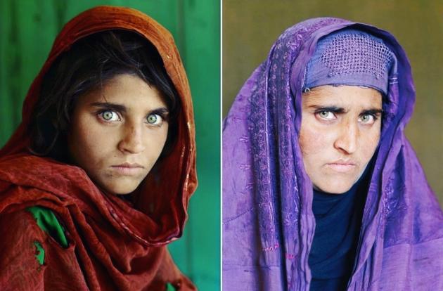 La ragazza afgana della foto di Steve McCurry è a Roma: la storia di Sharbat Gula