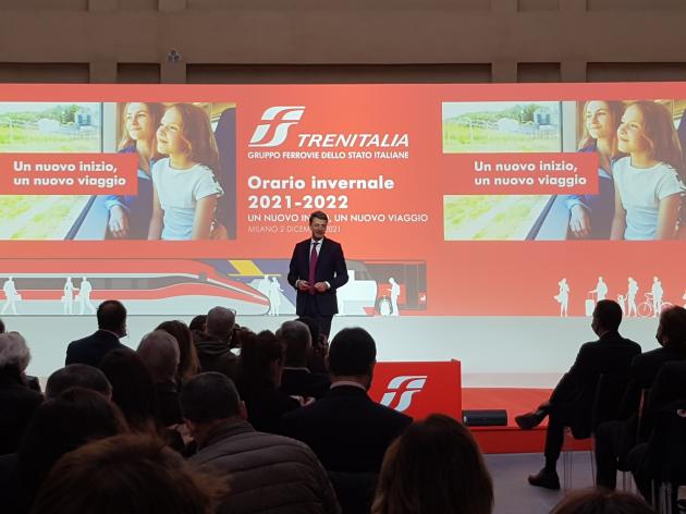 Trenitalia: più treni e collegamenti nel nuovo orario invernale 21/22 per una mobilità integrata e sostenibile