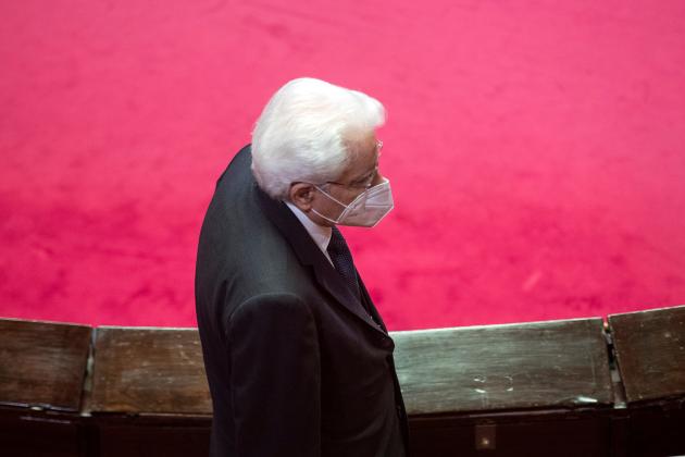Sergio Mattarella al Senato della Repubblica, 2021