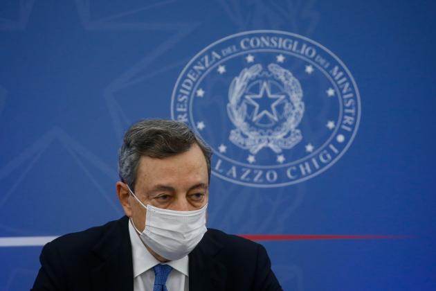 Mario Draghi, 2021