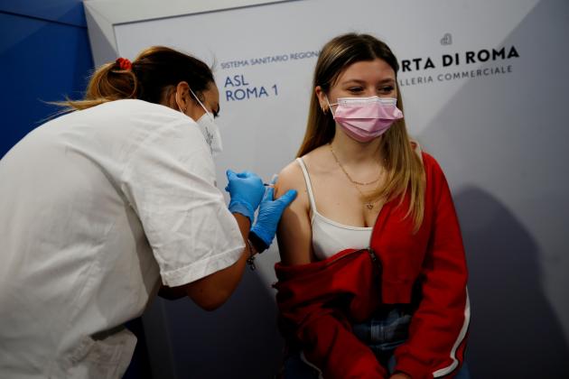 Campagna di vaccinazione, Roma 2021