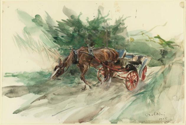 Fondazione Sorgente Group: la cavallina storna di Giovanni Boldini  