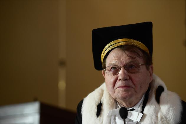 Luc Montagnier nel 2015