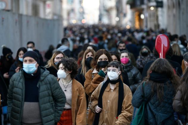 Via del Corso a Roma, 2022