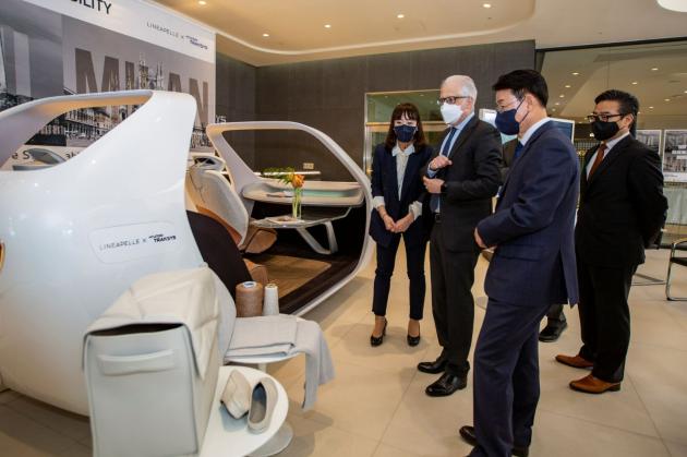 Hyundai Transys e Lineapelle presentano un concept di seduta sostenibile per la mobiltà del futuro