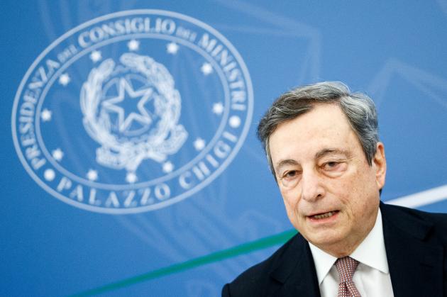 Mario Draghi, 2022