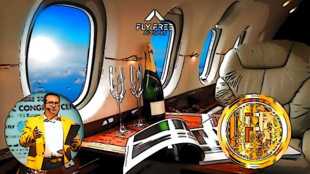 FlyLux, il primo NFT by Fly Free Airways, entra nel metaverso