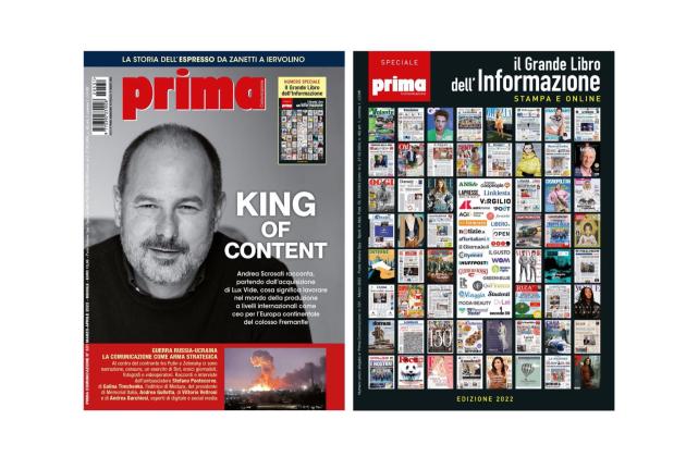 ‘Prima’ e ‘Grande Libro dell’informazione’ sono in edicola e disponibili in digitale