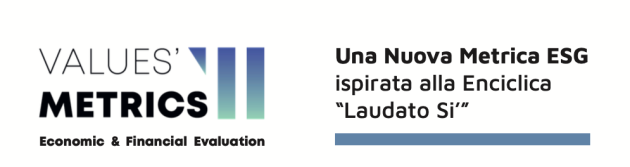 Domani l'evento su una nuova metrica Esg  ispirata alla Enciclica “Laudato Si’”