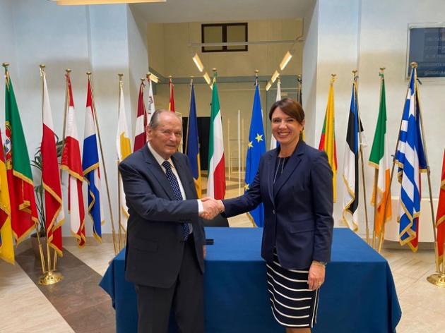 Nina Gregori, Direttrice Esecutiva dell’Agenzia Europea per l’Asilo, in visita in Italia