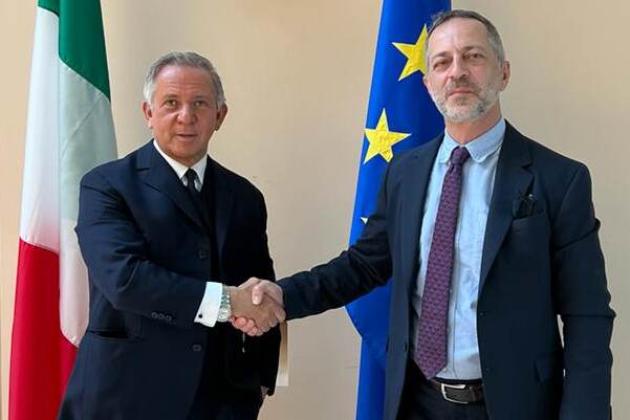 LaPresse inaugura la nuova sede a Washington: Marco Durante presenta il team all'Ambasciatrice Zappia