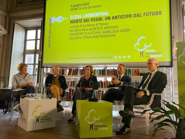 Banca Sistema: al Festival internazionale dell’economia presentato “Monte dei Pegni, un anticipo dal futuro”