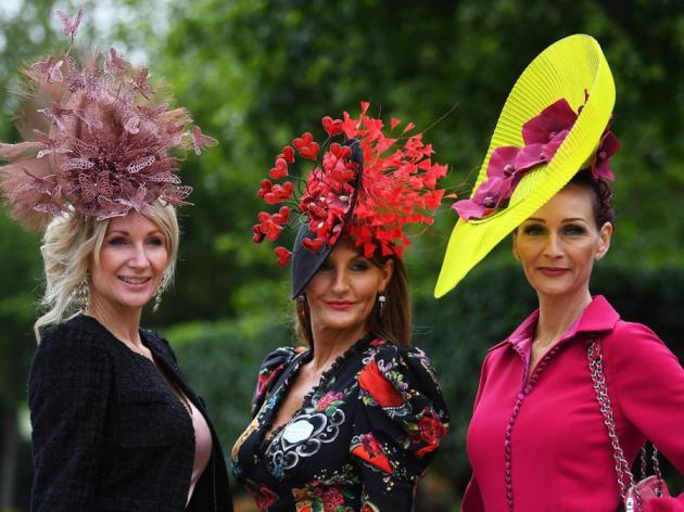 Royal Ascot, torna la gara per i copricapo femminili più estrosi