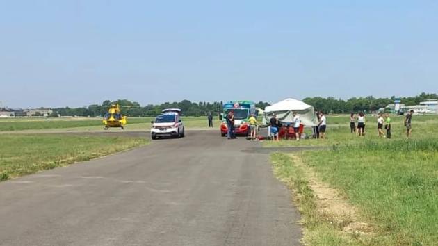 Paracadutisti morti oggi a Reggio Emilia, fatale una collisione in volo aperto