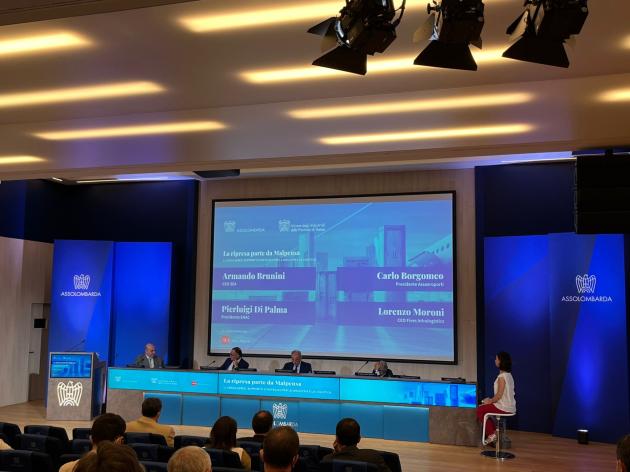 “La ripresa parte da Malpensa: il cargo aereo, supporto strategico per le industrie e la logistica” organizzato da Assolombarda e Unione Industriali Varese, in collaborazione con Sea Milan Airports