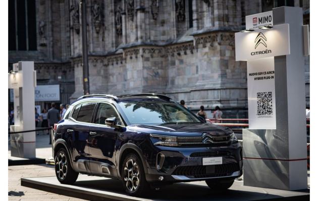 Nuovo Suv Citroen C5 in anteprima a MIMO show 2022