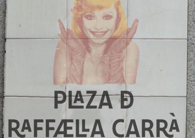 Raffaella Carrà, per lei una piazza a Madrid