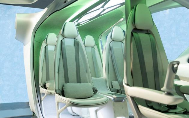 Supernal presenta il concept dell’abitacolo di un veicolo eVTOL