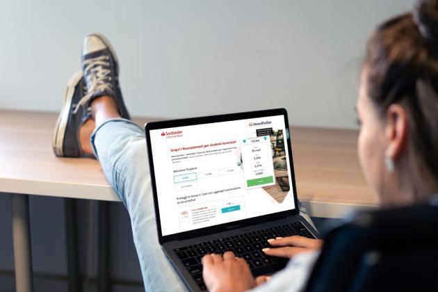 AteneiOnline e Santander, partnership per agevolare gli studenti: prestiti personali finalizzati a progetti di studio