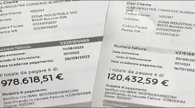 Caro gas, bolletta shok da 978618 euro